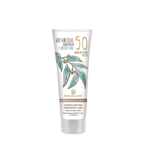 Тонирующий лосьон для лица SPF50 Botanical, оттенок medium to tan