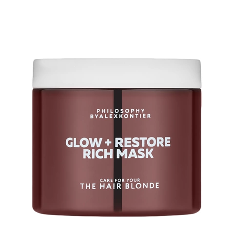 Интенсивная маска для сияния и восстановления волос Glow + Restore