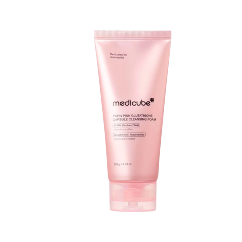 Капсульная пенка для умывания с ПДРН и глутатионом / PDRN Pink Glutathione Capsule Cleansing