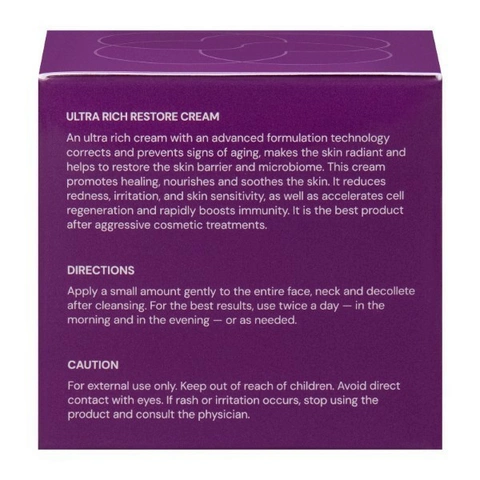 Ультра – обогащенный, питательный и регенерирующий крем Skin Formula Ultra Rich Restore Cream