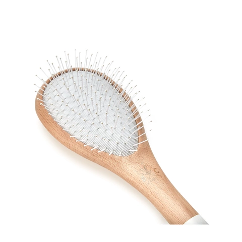 Расческа для распутывания волос Detangling Wooden Hair Brush, размер Large