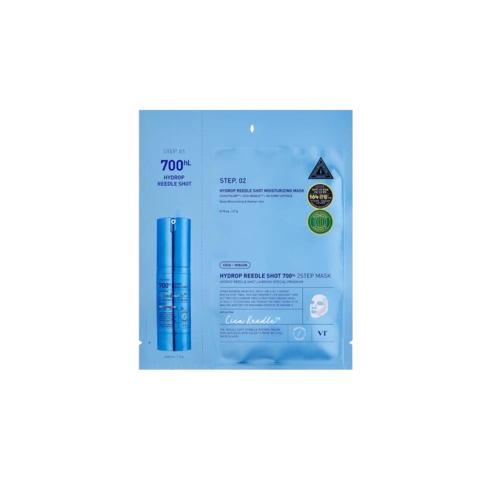 Двухступенчатая тканевая маска Hydrop Reedle Shot 700hL 2 Step Mask, 1,5г+33г