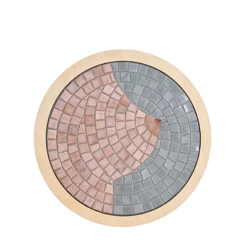 Мозаика «Грудь» на деревянной основе