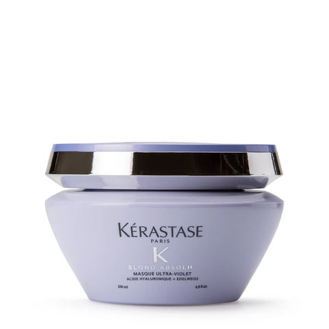 Питательная маска для нейтрализации желтизны осветленных волос Blond Absolu Masque Ultra-Violet