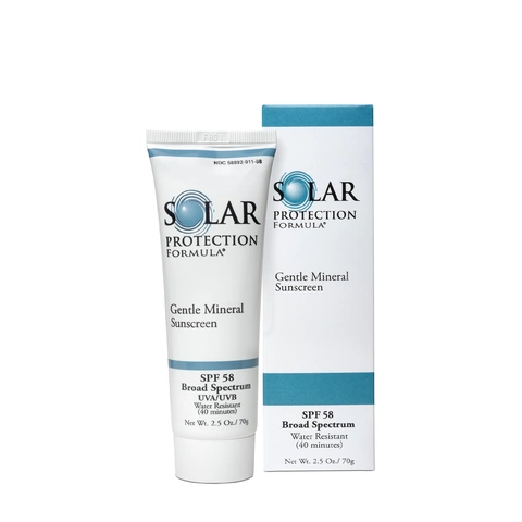 Солнцезащитный крем для чувствительной кожи лица SPF58 Solar Protection Formula