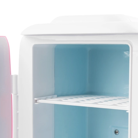 Бьюти-холодильник, цвет розовый