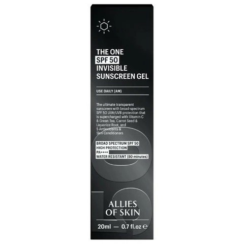 Невидимый солнцезащитный гель The One SPF 50 Invisible Sunscreen Gel  SPF 50