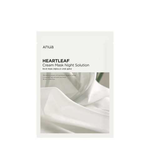 ANUA HEARTLEAF CREAM MASK NIGHT SOLUTION (25ML*1EA)