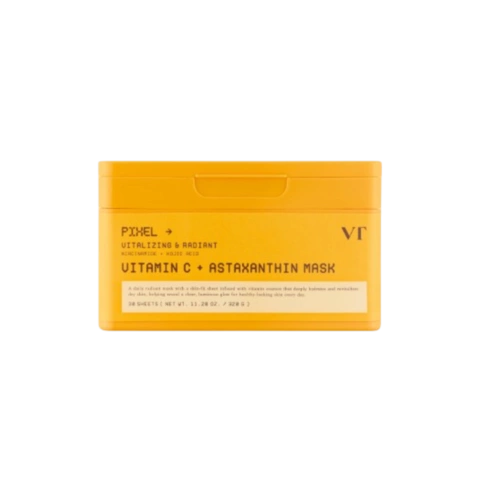 Тканевые маски для сияния кожи с витамином С и астаксантином Vitamin C Astaxanthin Mask