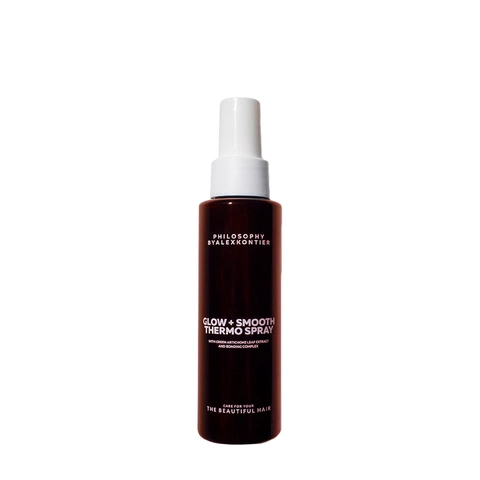 Несмываемый термозащитный спрей для волос Glow + Smooth Thermo Spray