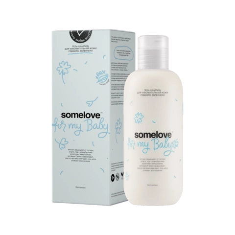 Гель-шампунь для чувствительной кожи новорожденного