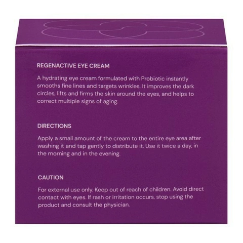 Регенерирующий уплотняющий крем для кожи вокруг глаз против морщин Skin Formula RegenActive Eye Cream
