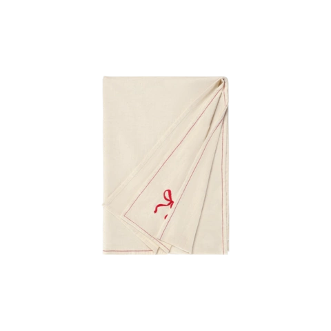 Скатерть Fancy Bows бежевого цвета из коллекции Essential, 180х240 см