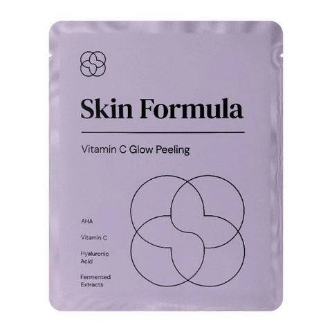 Омолаживающий пилинг для сияния и выравнивания тона кожи Skin Formula Vitamin C Glow Peeling