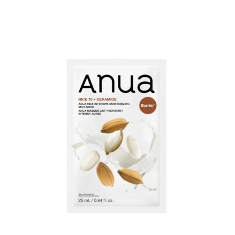 Тканевая маска с рисовым экстрактом / ANUA RICE 70 INTENSIVE MOISTURIZING MILK MASK
