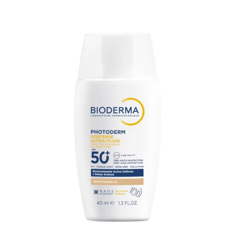 Photoderm Xdefense SPF 50+ Солнцезащитный флюид для всех типов кожи, светлый оттенок, 40мл