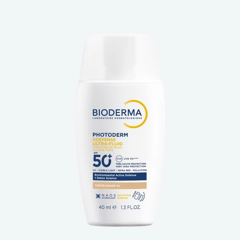 Photoderm Xdefense SPF 50+ Солнцезащитный флюид для всех типов кожи, светлый оттенок, 40мл