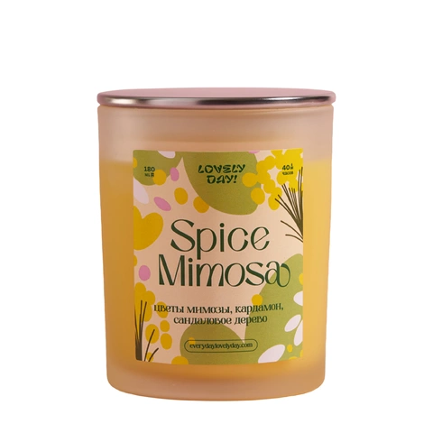 Свеча из соевого воска Spice Mimosa