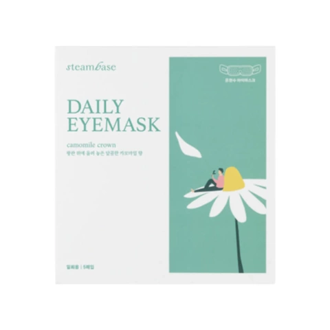 Набор паровых масок для глаз Steambase Daily Eyemask [Camomile Crown] 5*50g