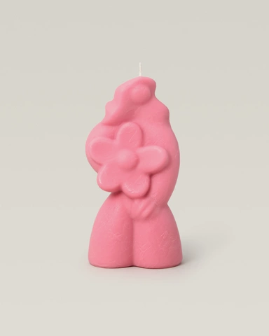 Соевая свеча для дома forme libre éléganсe rose