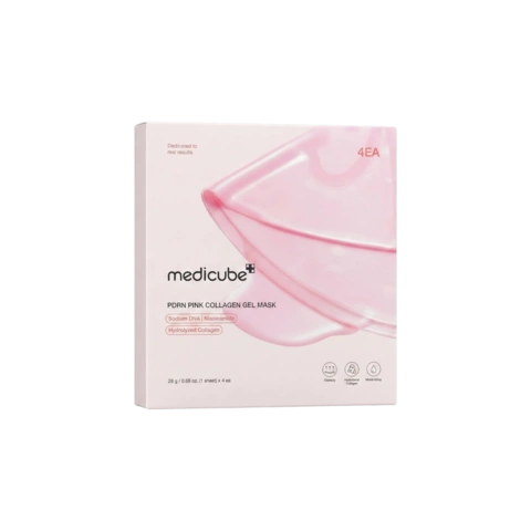 Гидрогелевая маска с PDRN и коллагеном PDRN Pink Collagen Gel Mask, 4 шт*28 г
