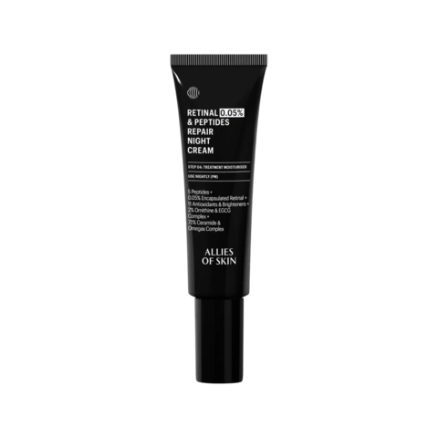Retinal 0,05% & Peptides Repair Night Cream Ночной восстанавливающий пептидный крем с 0,05% ретинале
