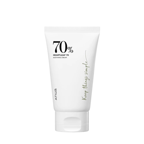 ANUA HEARTLEAF 70% SOOTHING CREAM 100ML