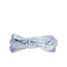 Шелковая повязка на голову с узлом, цвет серебристо-голубой