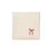 Скатерть Fancy Bows бежевого цвета из коллекции Essential, 180х180 см