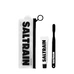 Дорожный набор чёрный SALTRAIN Travel Kit Black (Зубная паста Strong Mint 30g + зубная щётка), SALTR