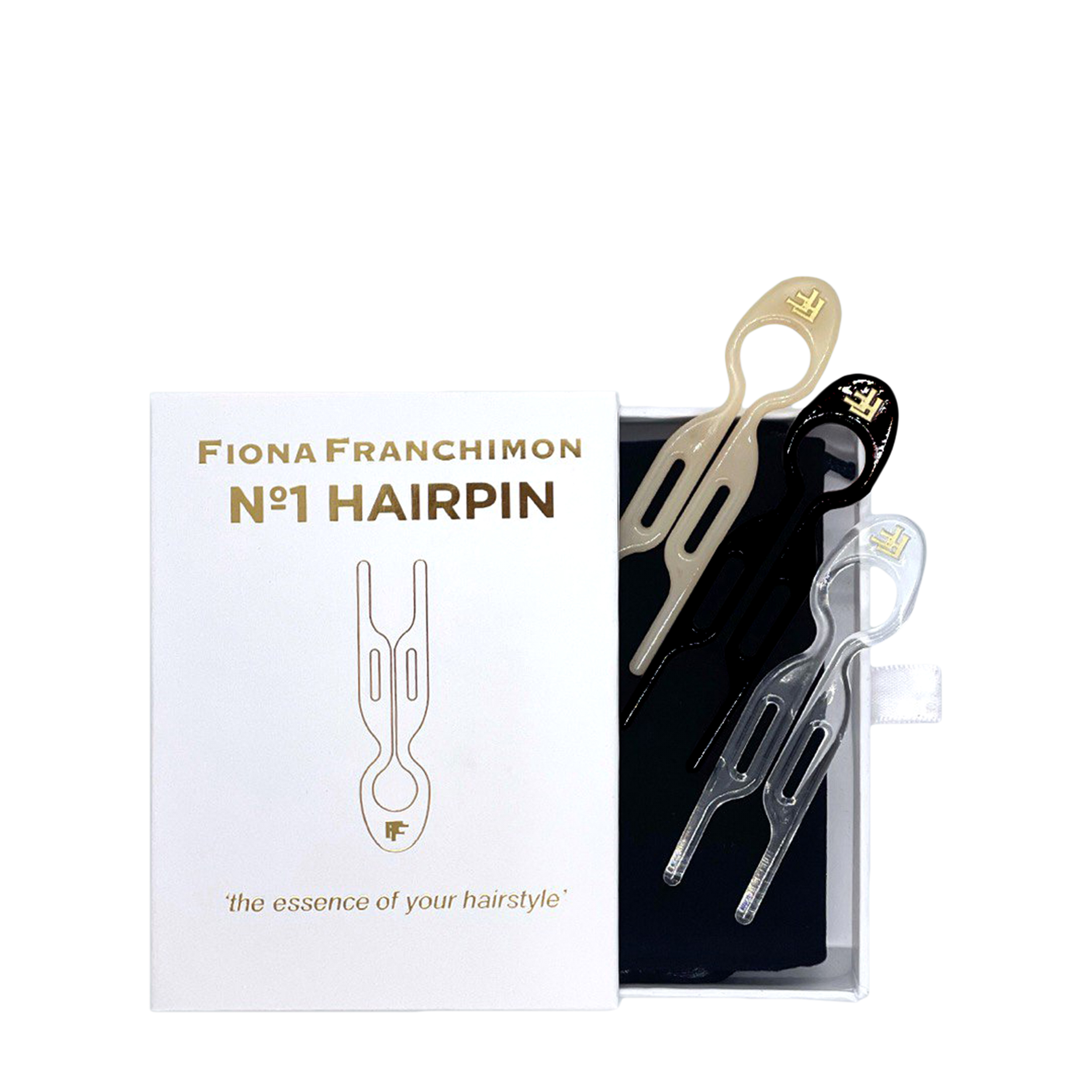 NO1 HAIRPIN NO1 HAIRPIN Набор заколок для волос Set Black, Transparent, Soft Beige