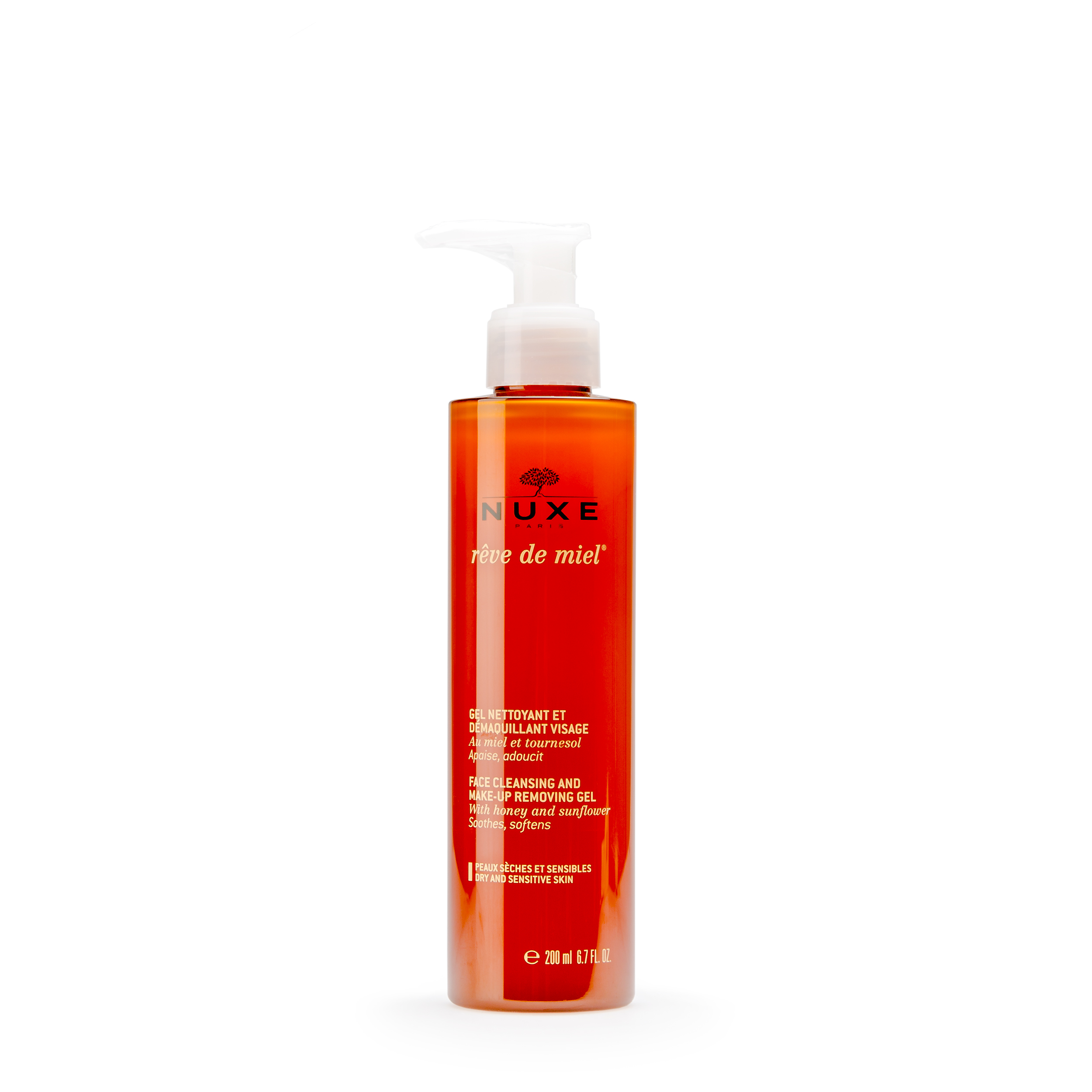 NUXE NUXE Очищающий гель для снятия макияжа «Reve de miel» 200 мл от Foambox