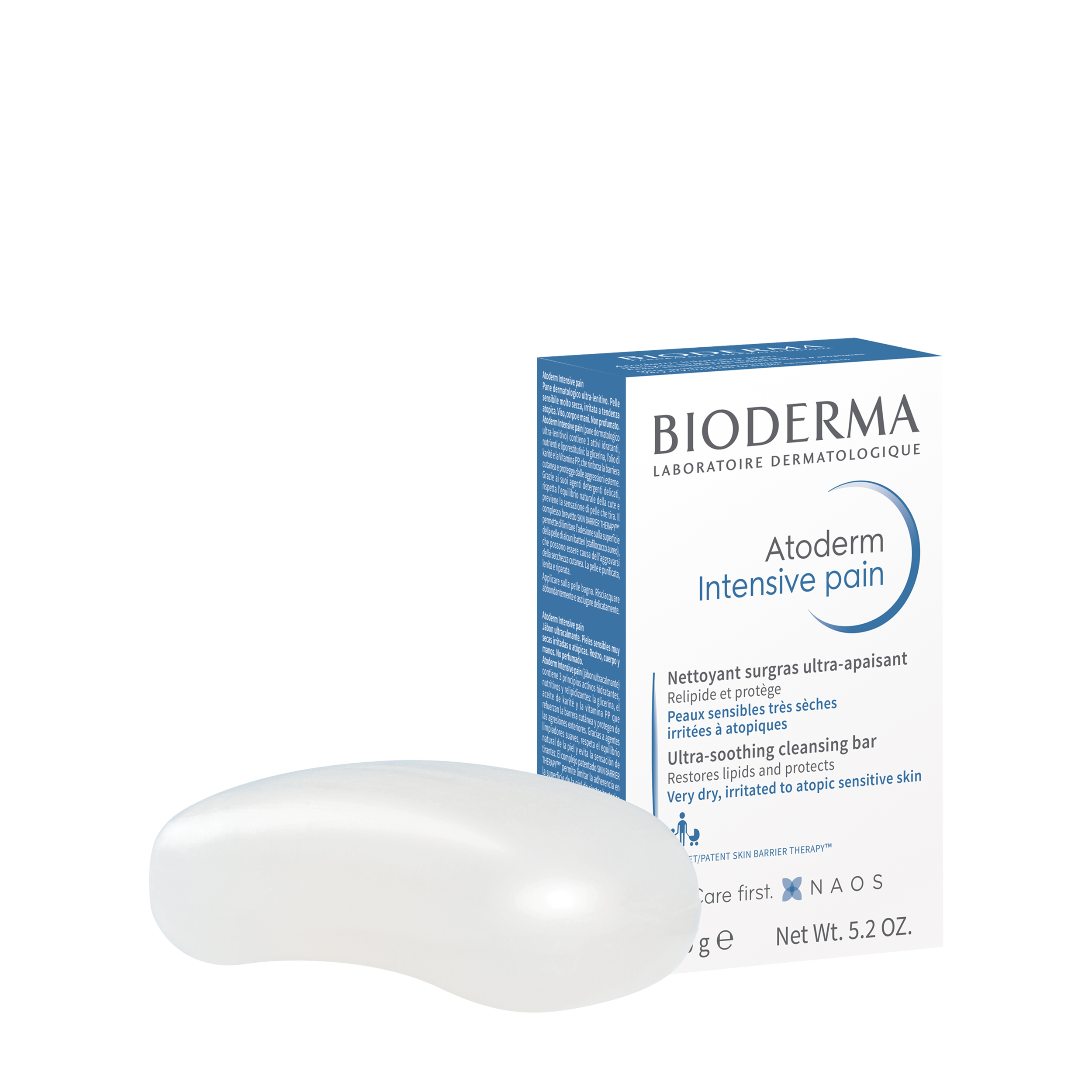 Купить BIODERMA BIODERMA Твердое мыло для сухой и атопической кожи лица, тела и рук Atoderm 150 гр