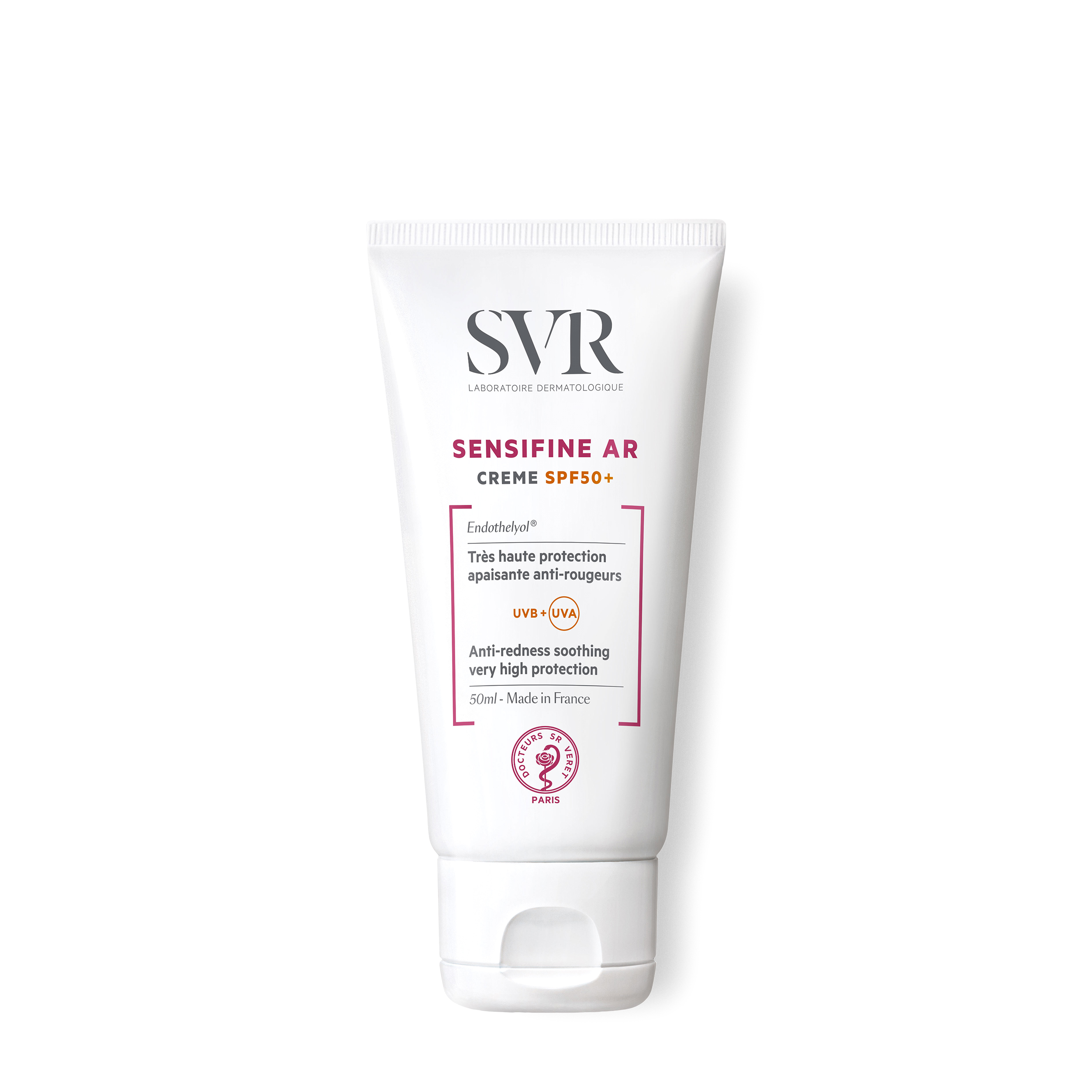 SVR SVR Солнцезащитный крем для чувствительной кожи Sensifine AR SPF50+ 50 мл от Foambox