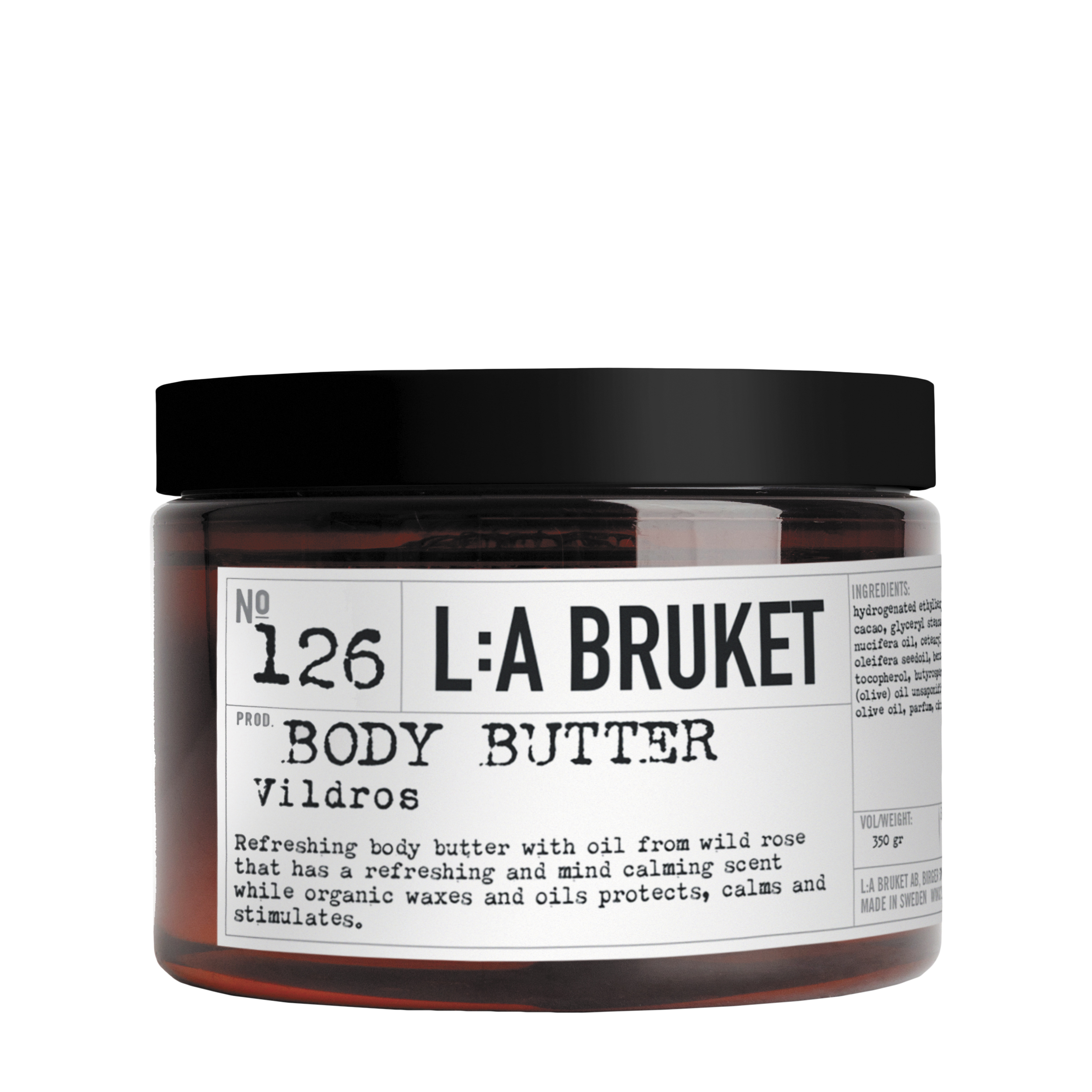 L:A BRUKET L:A BRUKET Укрепляющее и восстанавливающее крем-масло для тела с дикой розой 126 350 гр