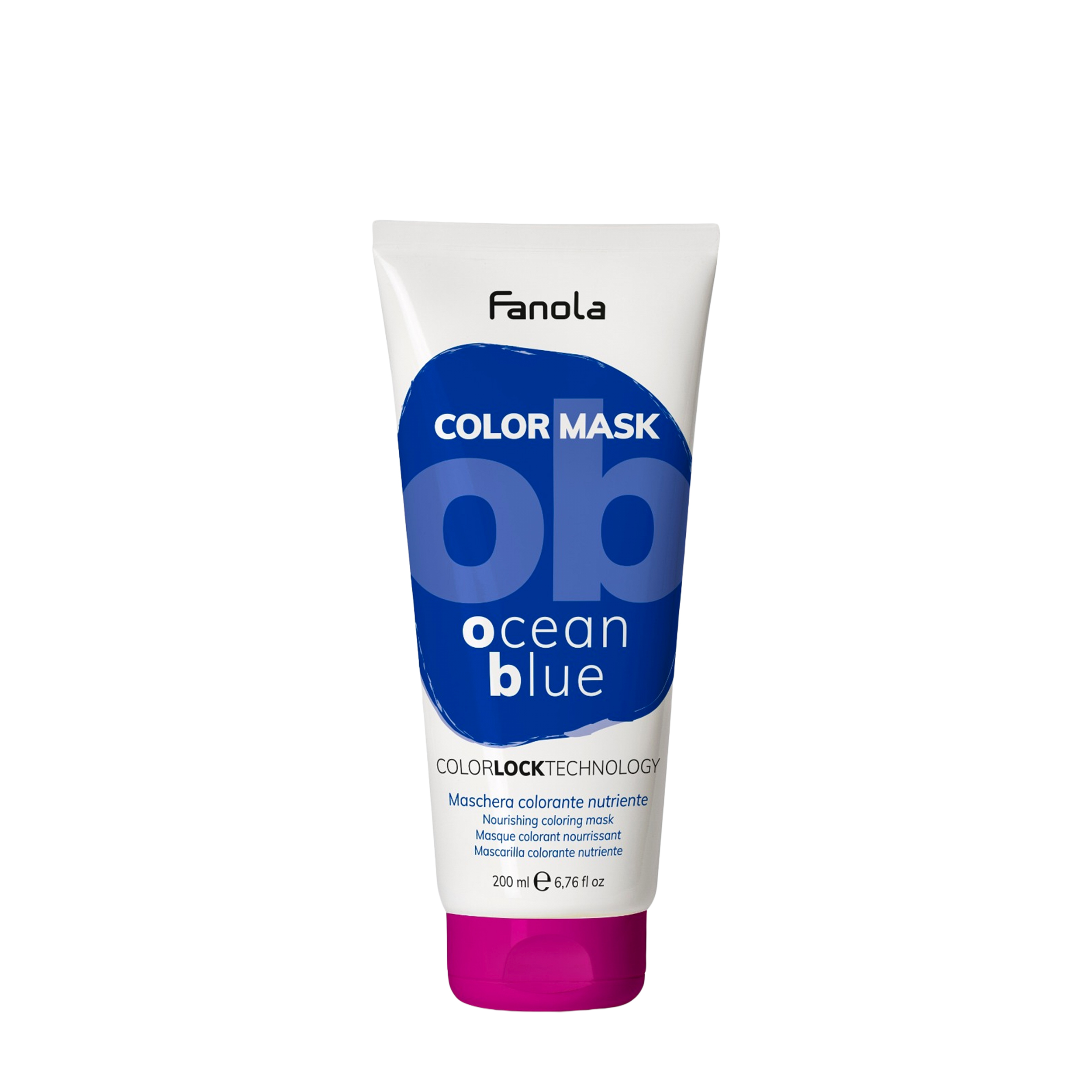 Fanola Fanola Оттеночная маска для волос Color Mask, оттенок голубой 200 мл