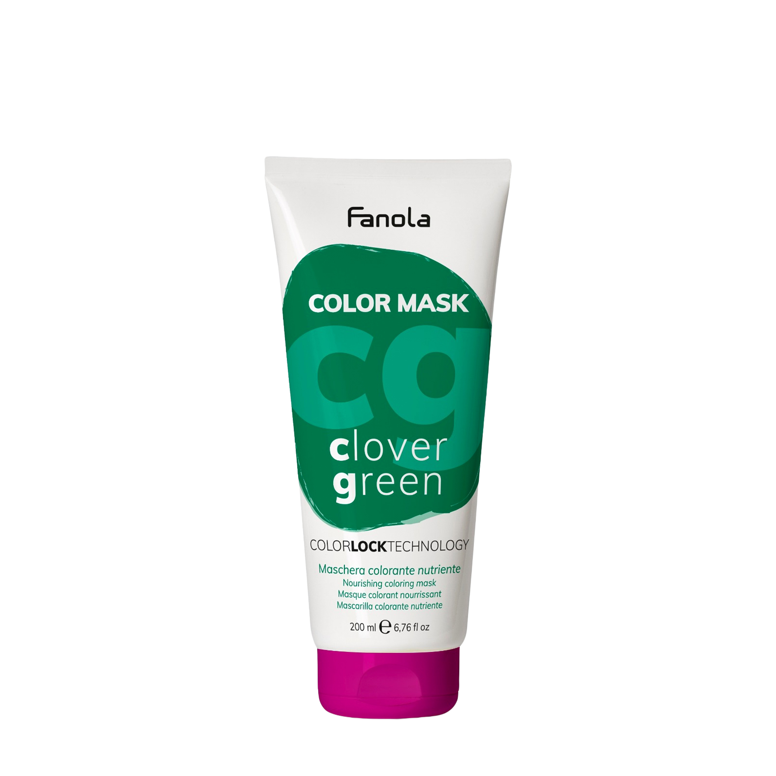Fanola Fanola Оттеночная маска для волос Color Mask, оттенок зеленый 200 мл