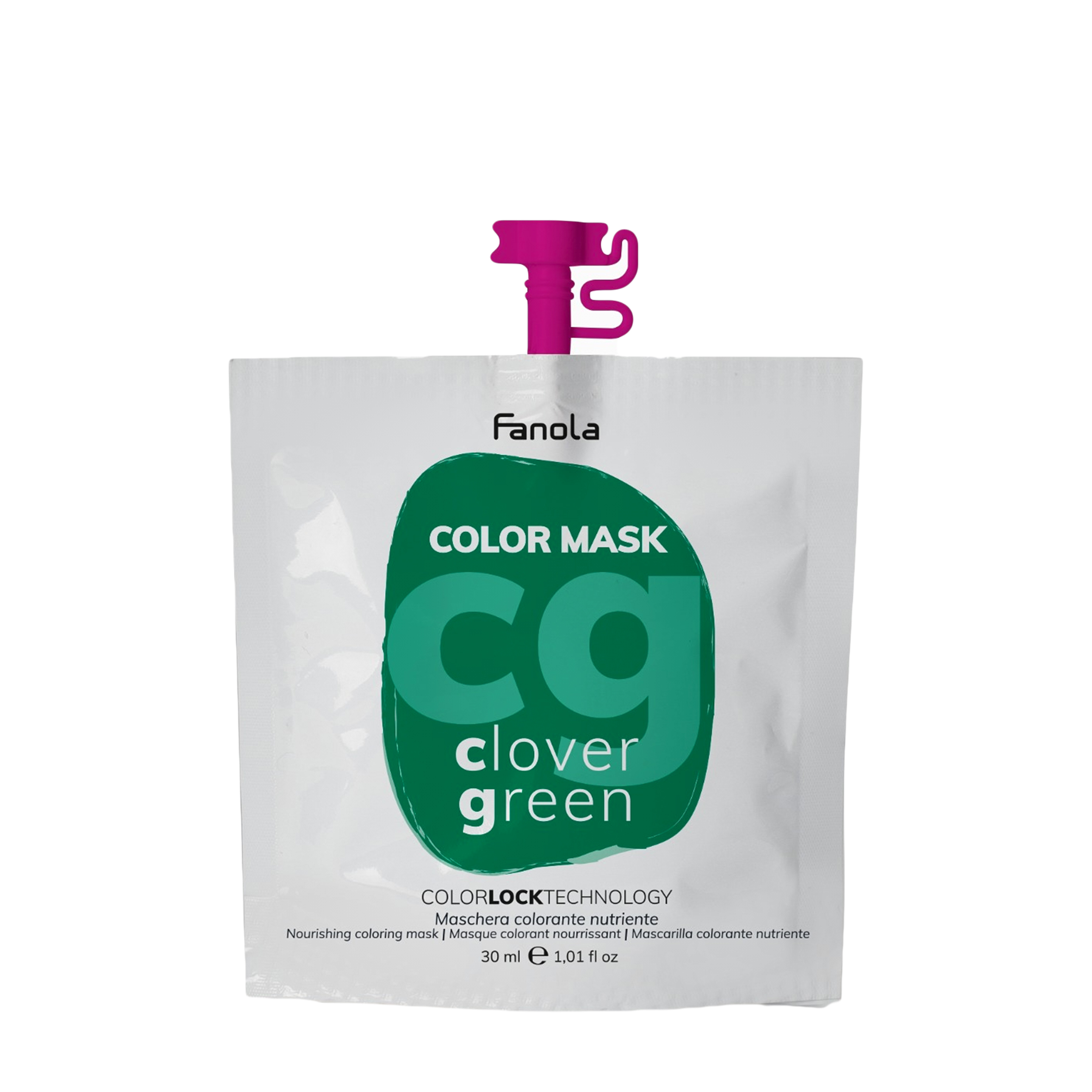 Fanola Fanola Оттеночная маска для волос Color Mask, оттенок зеленый 30 мл