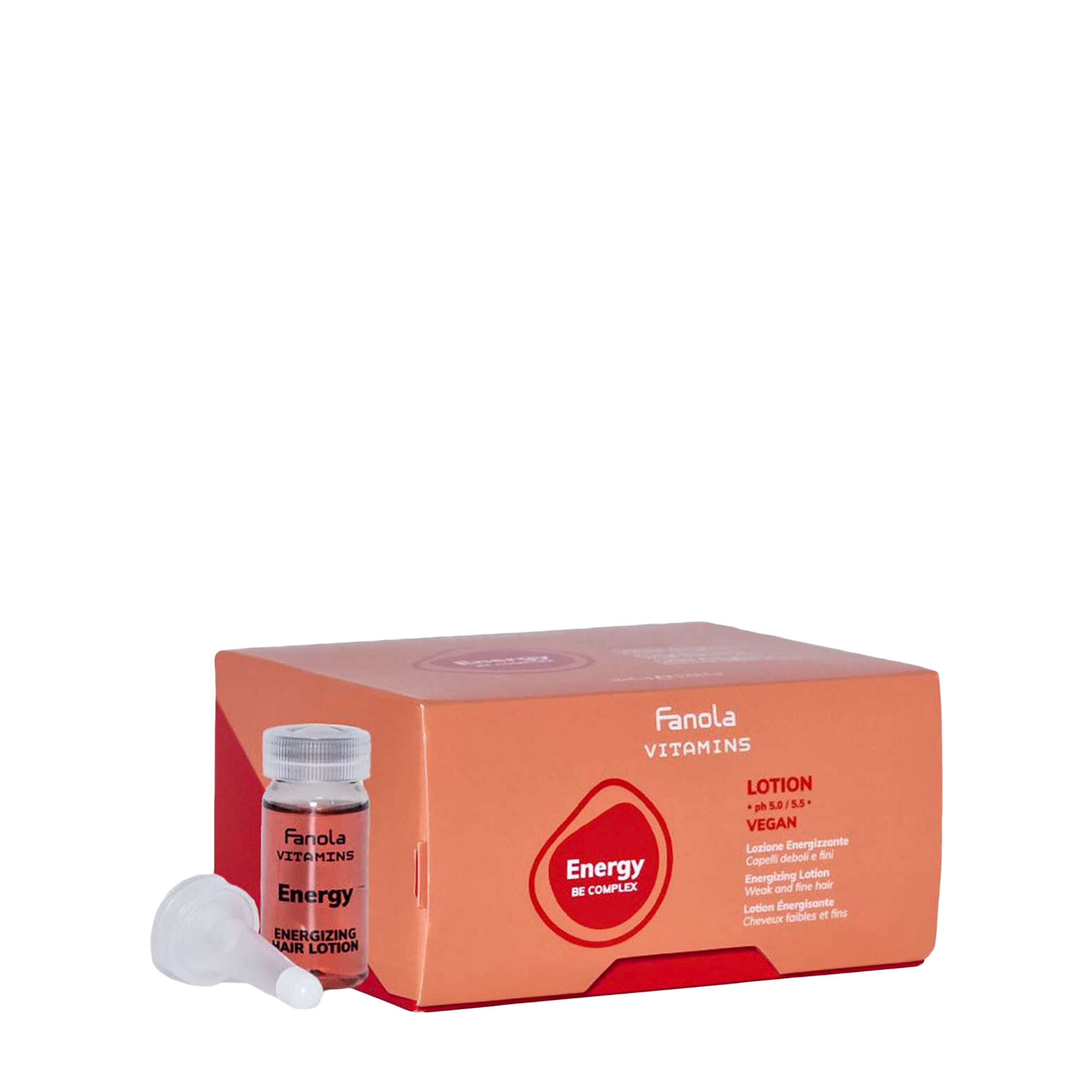 Fanola Fanola Витаминный лосьон против выпадения волос Vitamins Energy в ампулах 12х10 мл