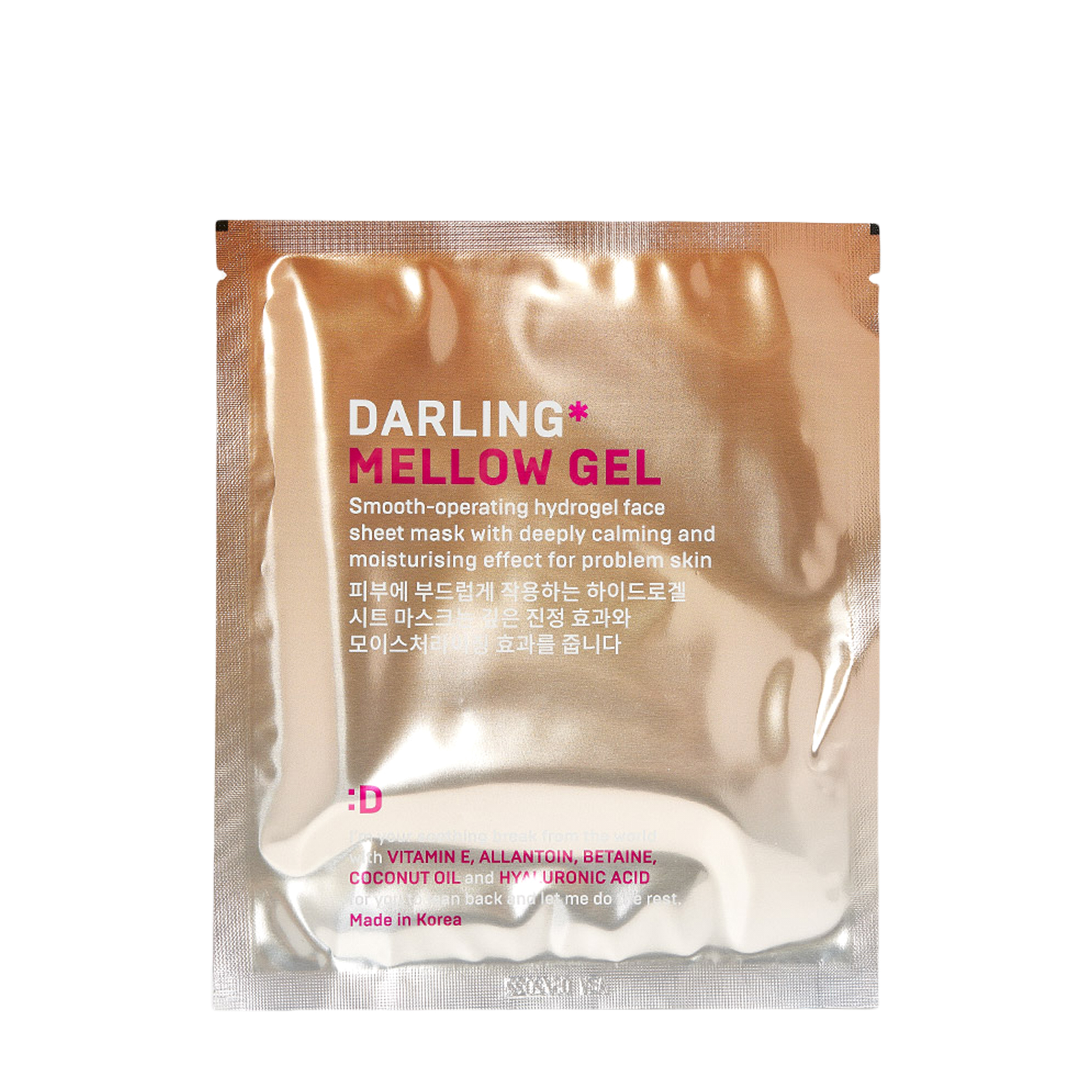 Darling Darling Успокаивающая гидрогелевая маска для проблемной кожи Mellow Gel