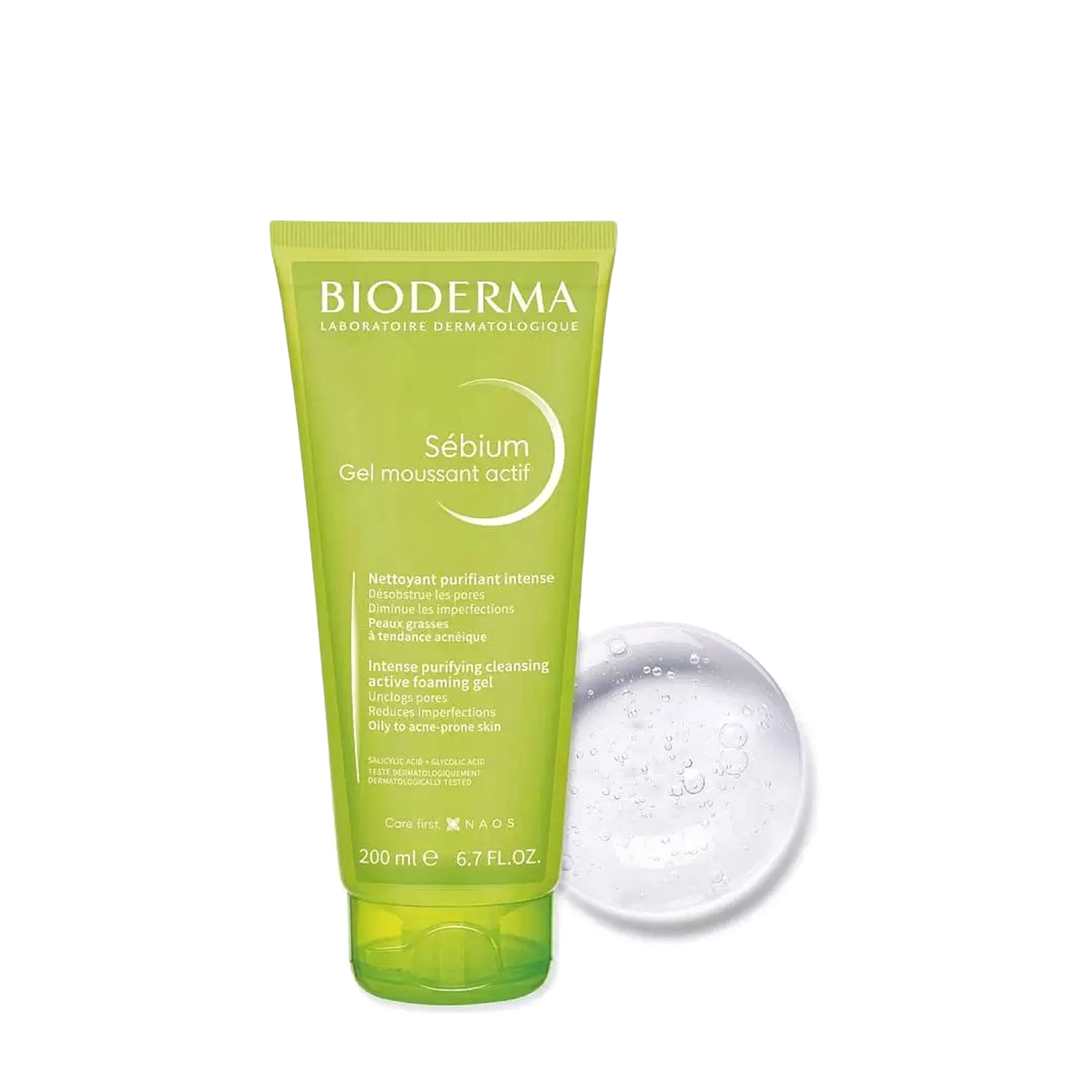 Купить BIODERMA BIODERMA Очищающий гель для жирной кожи лица с акне Sebium 200 мл
