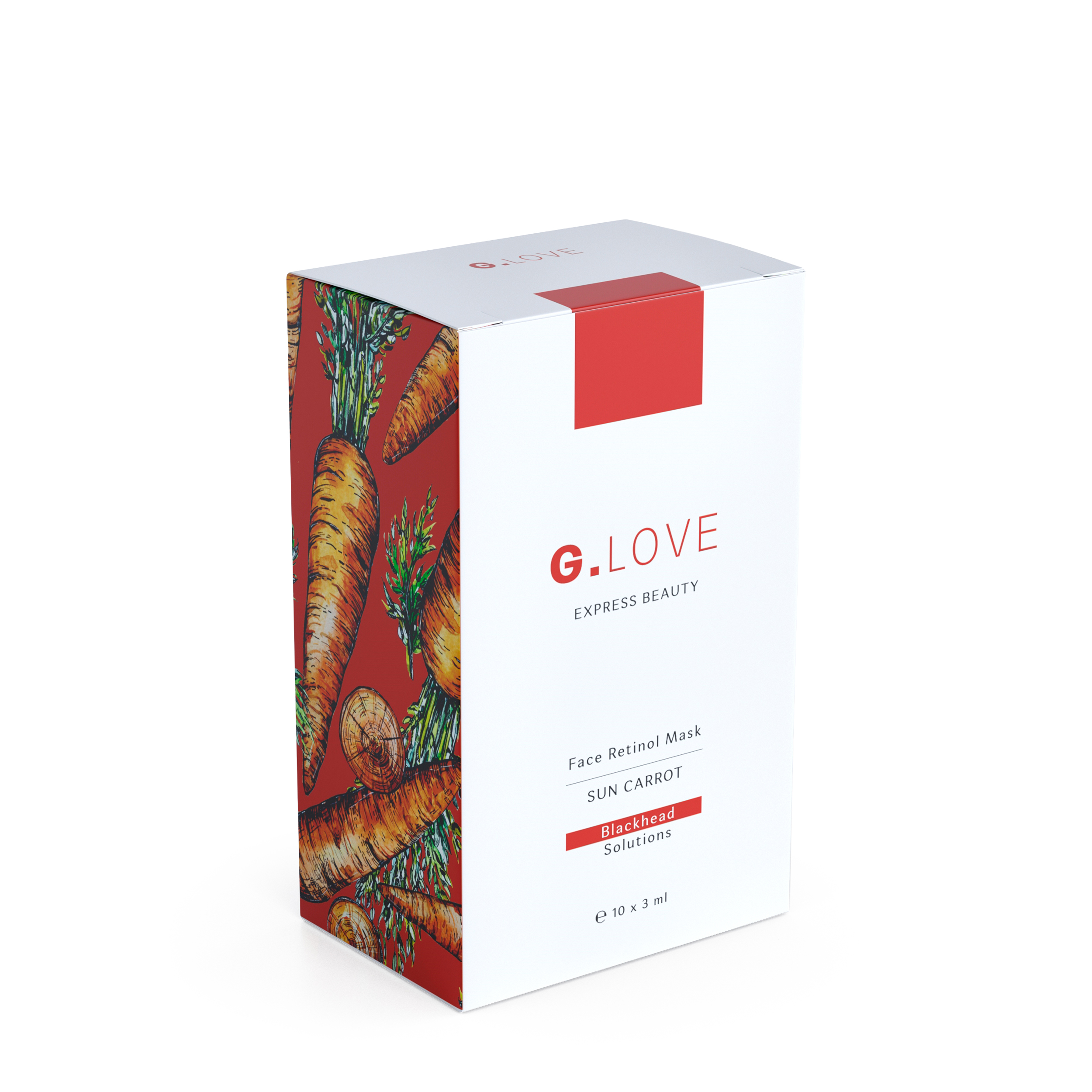 G.LOVE G.LOVE Маска для лица с ретинолом Sun Carrot 10х3 мл от Foambox