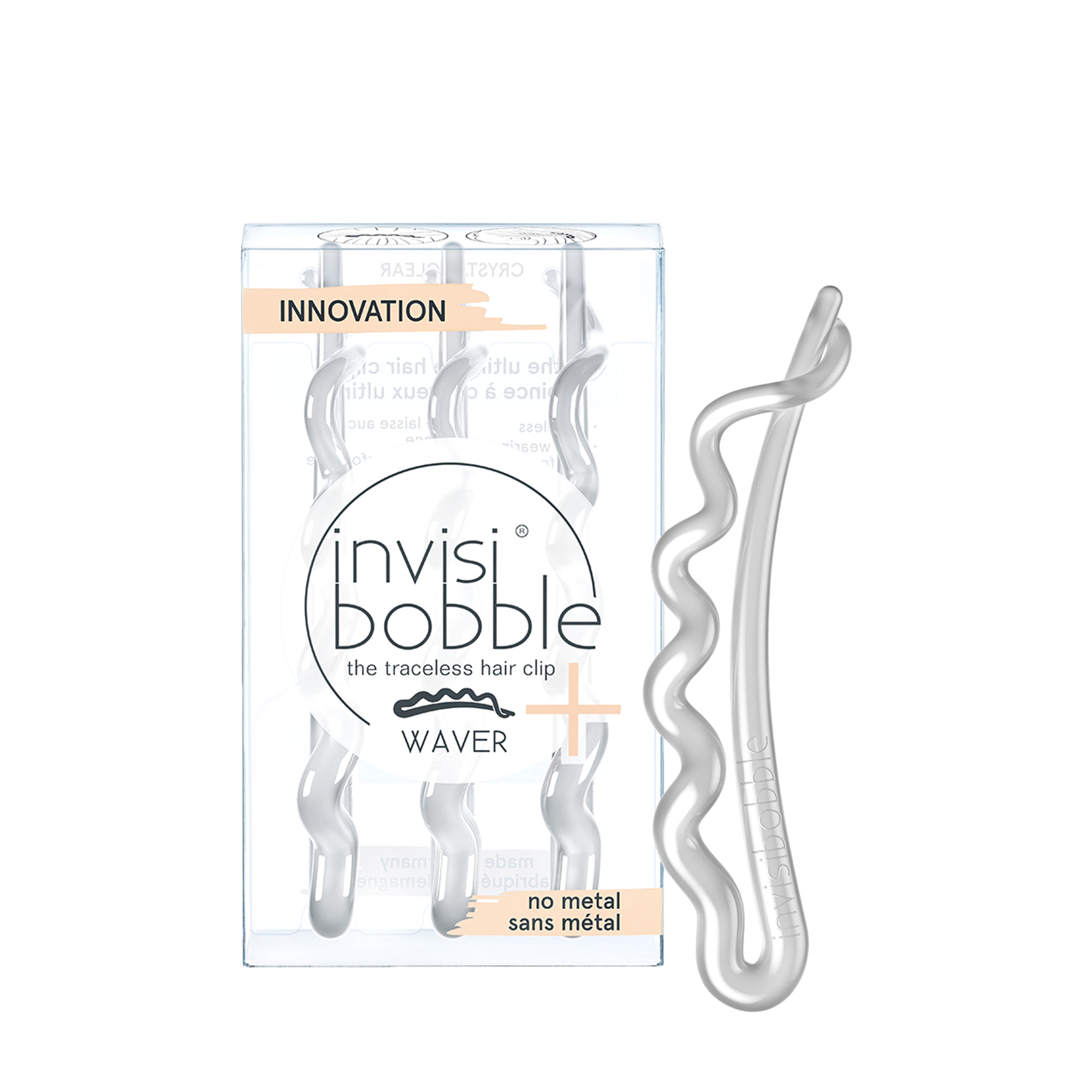 Купить Invisibobble invisibobble Заколки для волос Waver Plus Crystal Clear