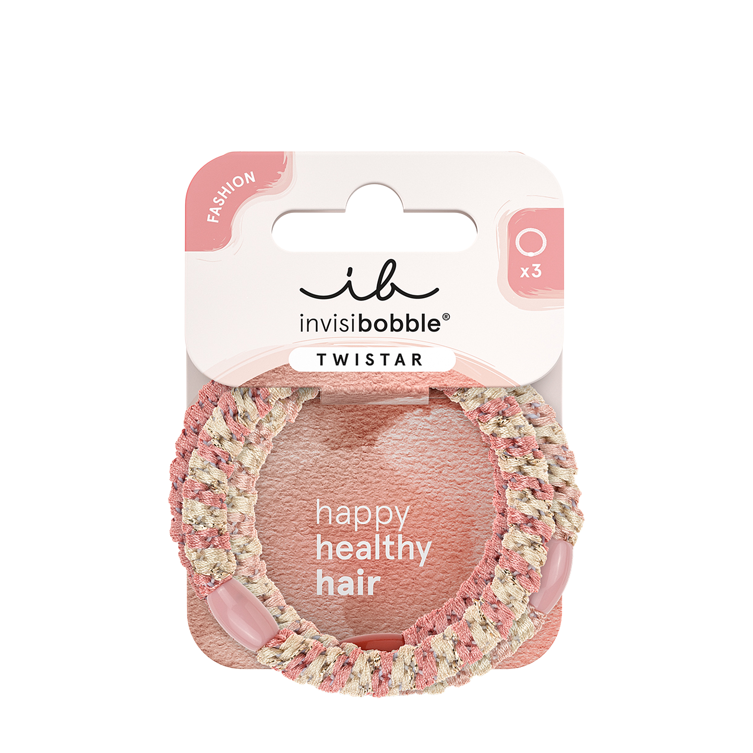 

invisibobble invisibobble Резинка для волос invisibobble TWISTAR BlushBraids, Резинка для волос invisibobble TWISTAR BlushBraids