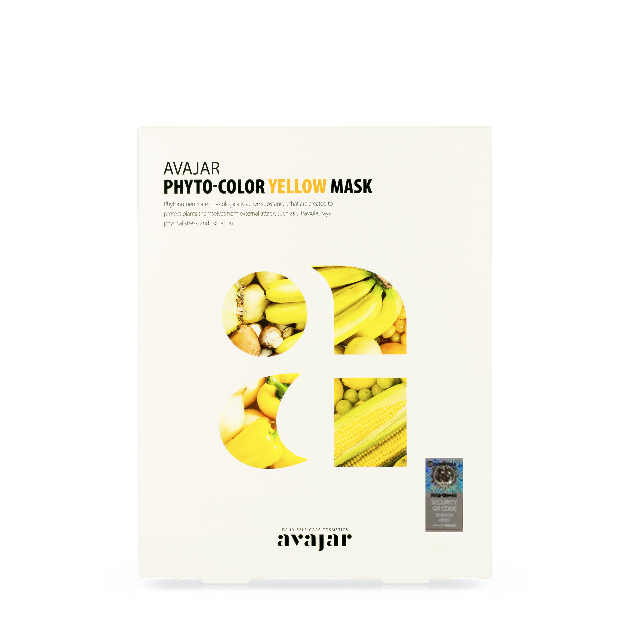 AVAJAR Осветляющая маска «Phyto-Color Yellow»