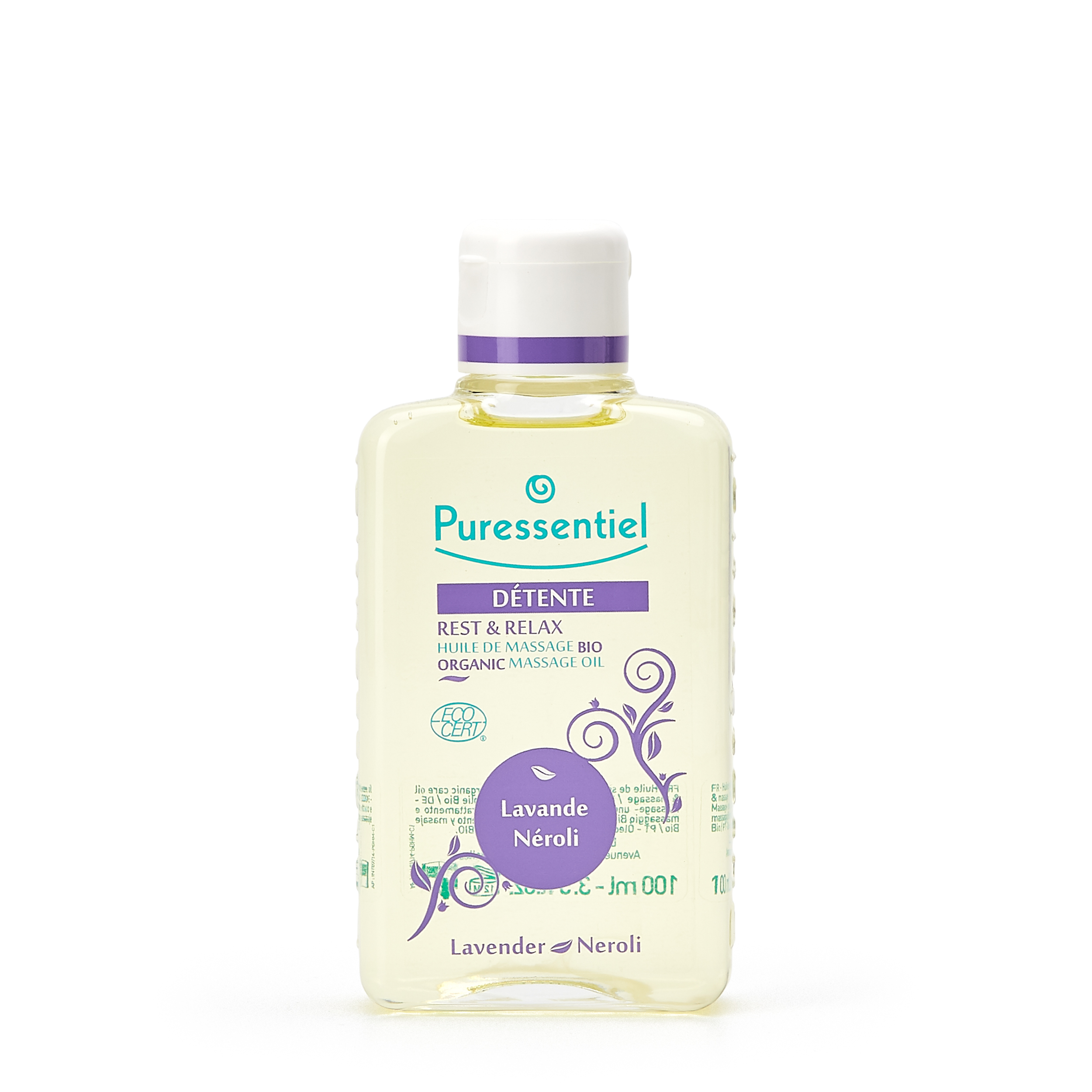 

Puressentiel Массажное масло для отдыха и расслабления «Лаванда и нероли», Массажное масло для отдыха и расслабления «Лаванда и нероли»