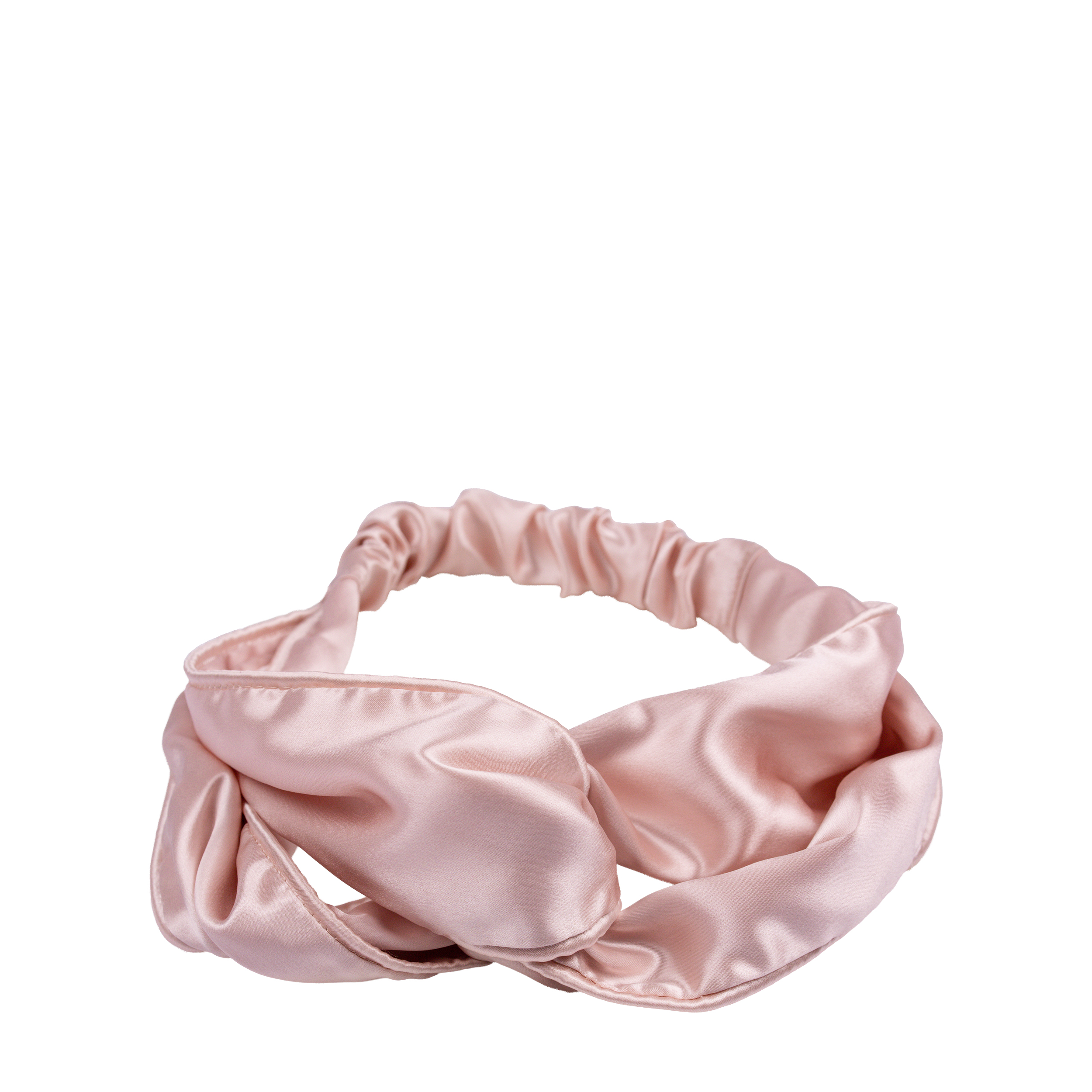 AYRIS SILK AYRIS SILK Шелковая повязка-бандо на голову, цвет розовая пудра 5005pinkpowder - фото 1