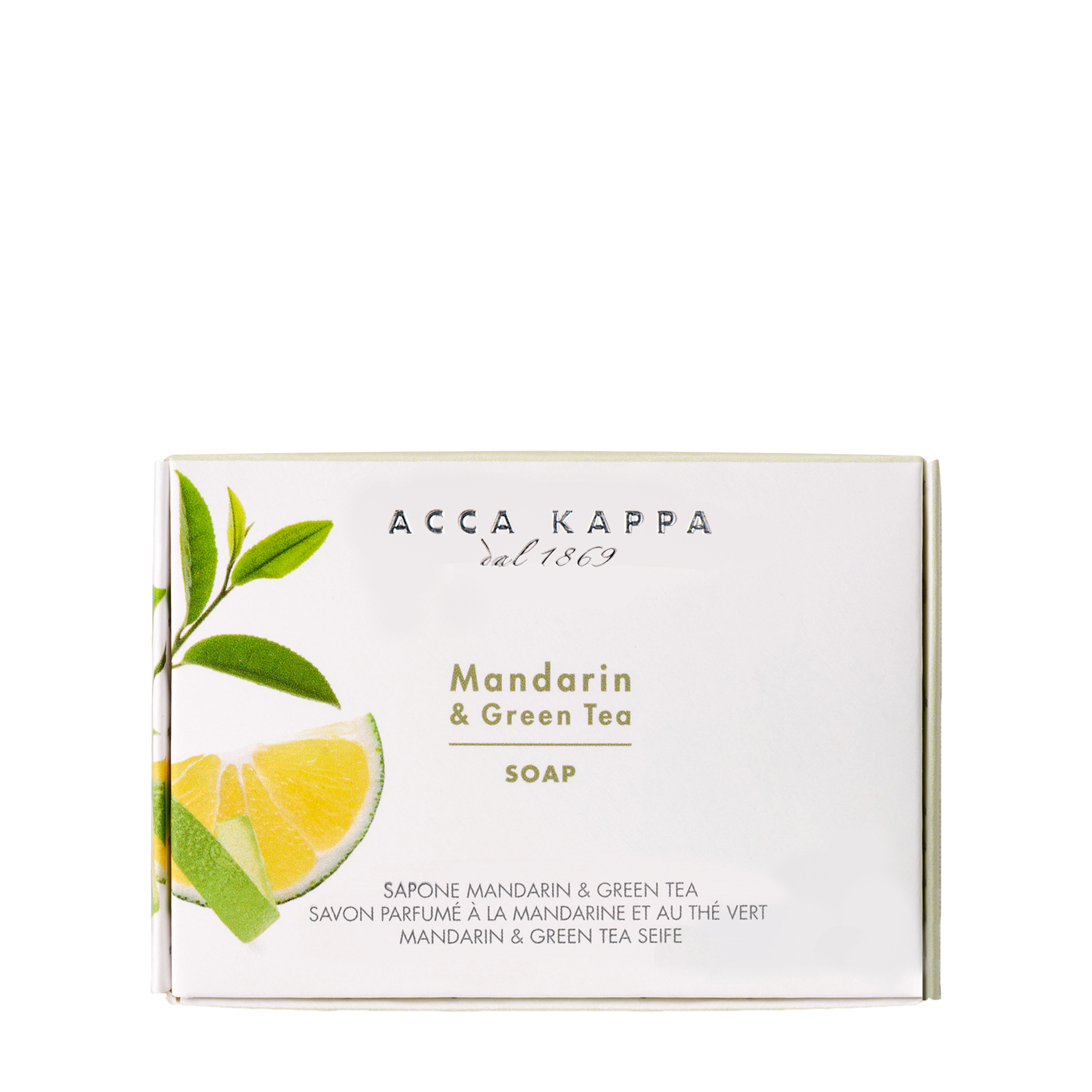 

ACCA KAPPA ACCA KAPPA Мыло Mandarin & Green Tea 150 гр, Мыло Mandarin & Green Tea 150 гр