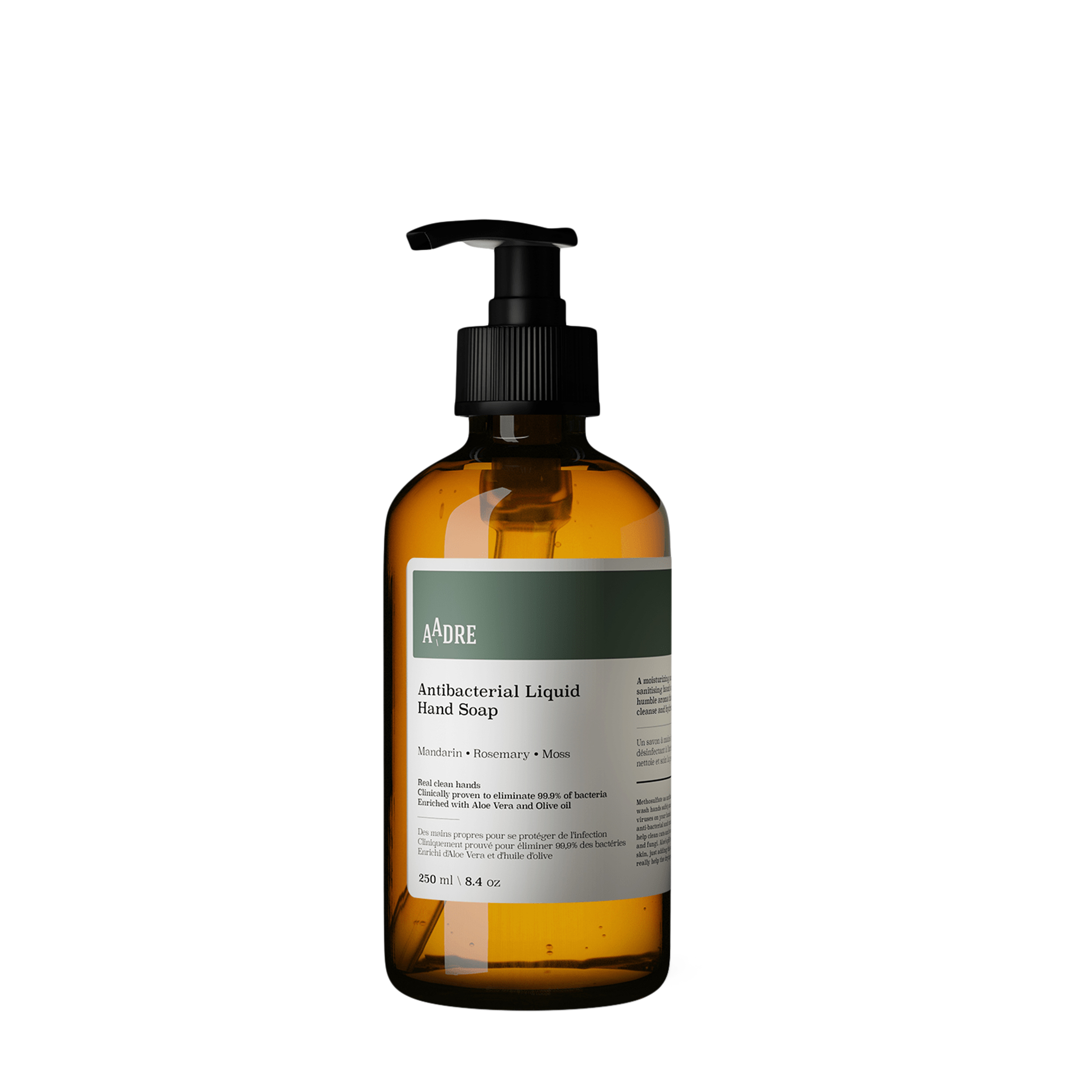 AADRE AADRE Антибактериальное жидкое мыло для рук Antibacterial Liquid Hand Soap Mandarin 250 мл