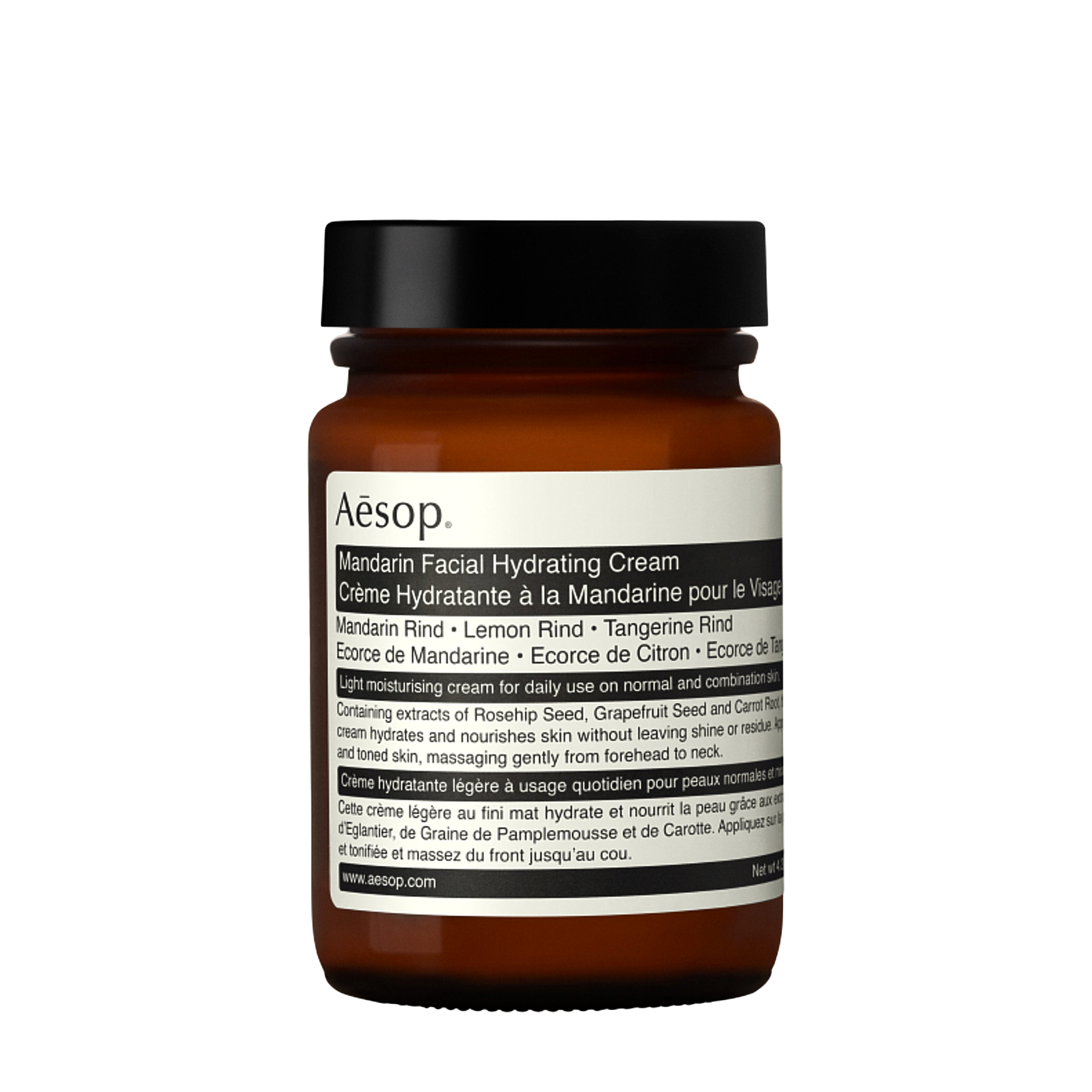 Aesop Aesop Легкий увлажняющий крем для лица Mandarin Facial Hydrating Cream 120 мл
